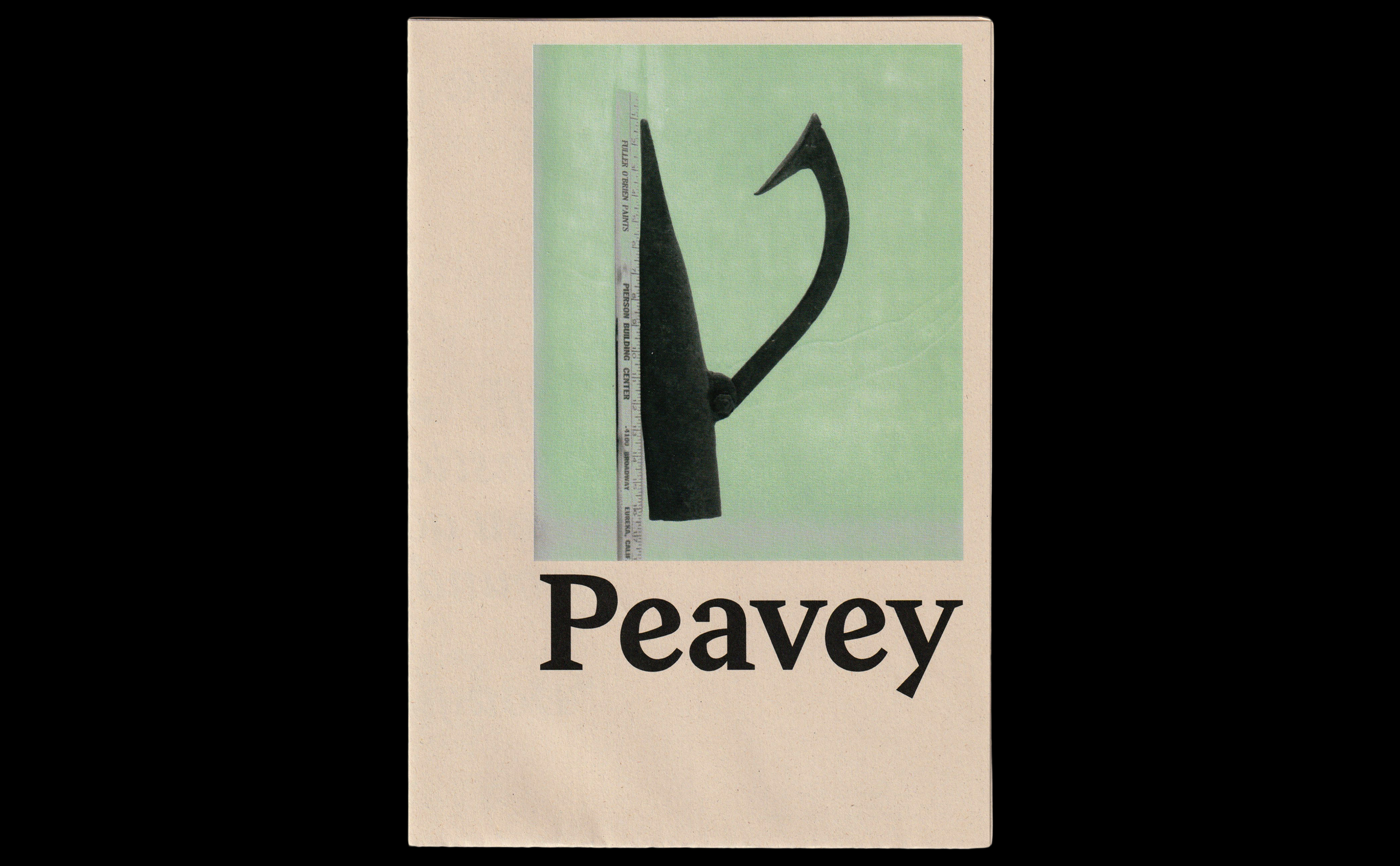 Peavey specimen cover